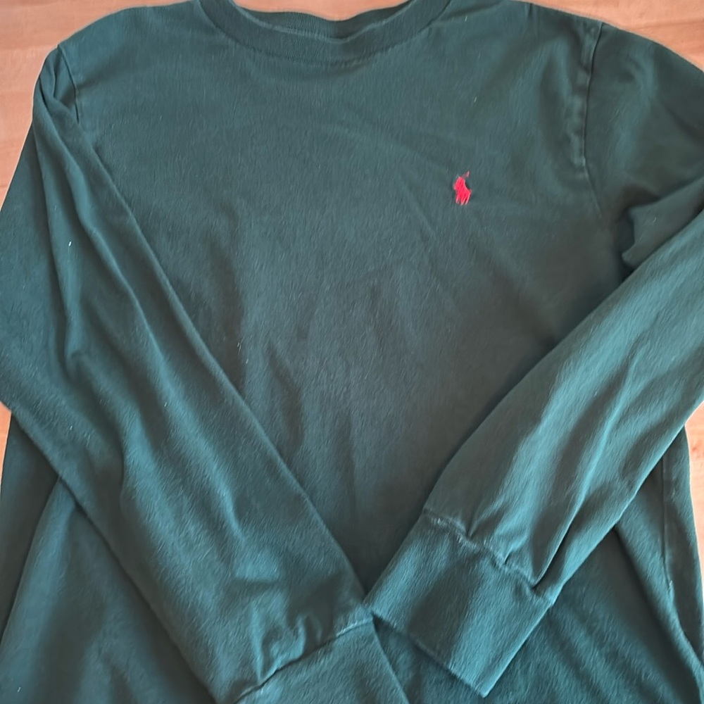 Holiday long sleeve t shirt- Ralph Lauren polo